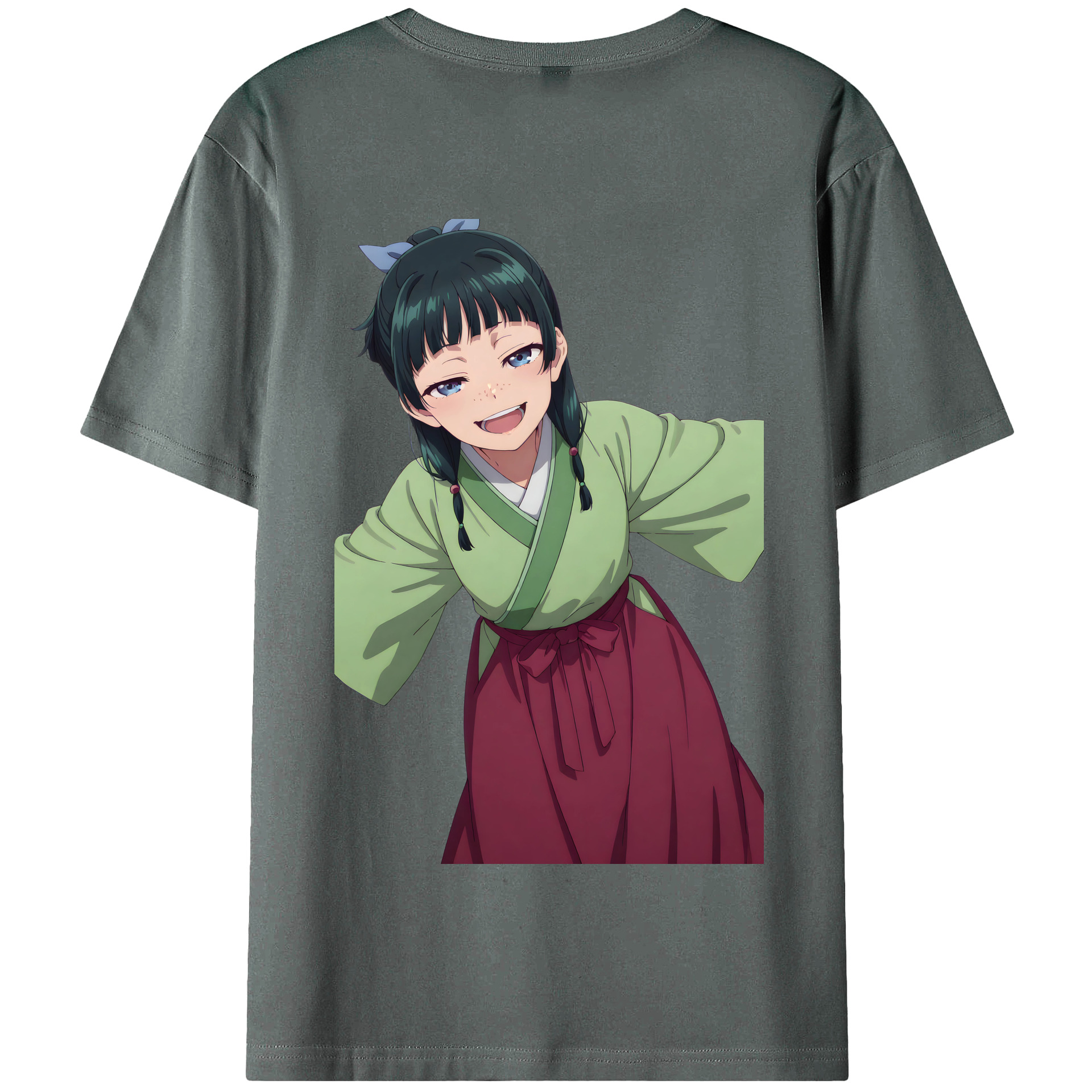 （画像用） 薬屋のひとりごと The Apothecary Diaries 綿100％半袖Tシャツ（背面プリント）
